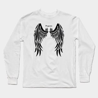 Pegasus Design Long Sleeve T-Shirt